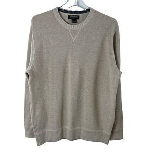 Eddie Bauer Rib Knit Oversized Crewneck Pullover Sweater